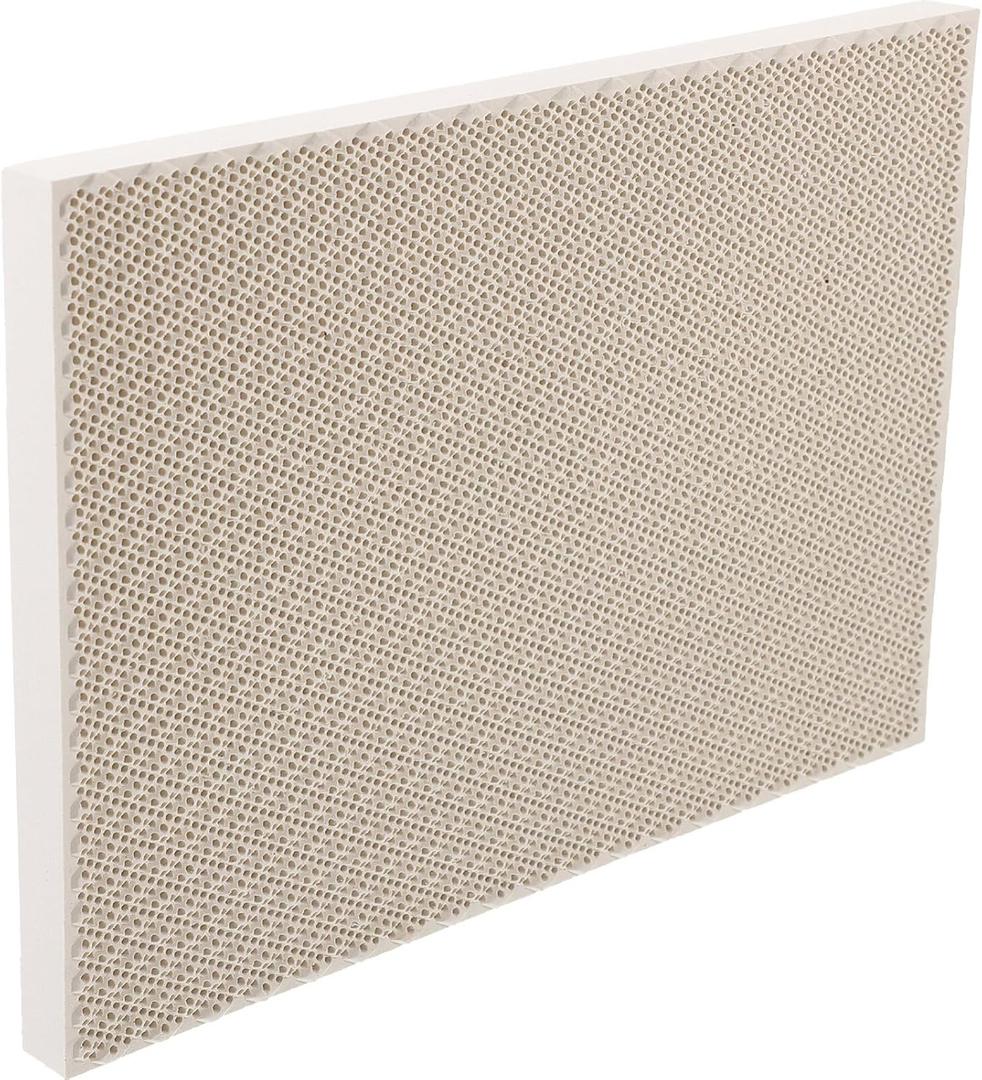 Tofficu Jewelry Soldering Board 7.87X5.62X0.51 Inch Heat Resistant Refractory Honeycomb Panel for Silver Copper Gold Welding Insulation and Crafting