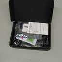 eXtremeRate Black Rubberized Grip Programable Rise 2.0 Remap Kit for PS5 Controller BDM010 BDM020 Models, Custom Upgrade Board & Redesigned Back Shell & Back Buttons Set for PS5 Controller