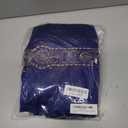 MKP9007 Blue and Ivory Men's Kurta Pyjama Indian Suit Bollywood Sherwani (Blue, M)