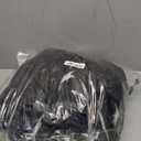 LUSHVIDA Fitted Rectangle Tablecloths, 6 Packs Elastic Vinyl Table Cloth with Flannel Backing for 6ft Folding Tables, Waterproof Table Covers for Indoor Outdoor Picnic and Camping, 30x72 inch, Black