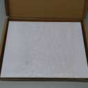 Somime 25 Pack Backing Boards Only - 8.5x11 Uncut White Mats Matboards, Acid Free & White Core Backerboards, Ideal for Photos/Pictures/Prints/Frames/Arts