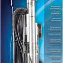 Fluval M 50-Watt Submersible Aquarium Heater Compact, Reliable Heating with Mirror Technology for Fresh & Saltwater Tanks Up to 15 Gallons