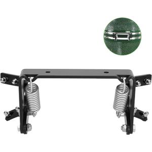 Hinge Assembly Kit is Suitable for Large Green Egg Grills, Big Green Color Egg Hinge Using Baking Paint Process, High Temperature Resistance, Corrosion Resistance(Fits for L)