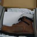 Thorogood Jobsite Series 6" Waterproof Moc Toe Composite Safety Toe Men's Durable Work Boots for Tough Outdoor Jobs, Crazy Horse - 9 W