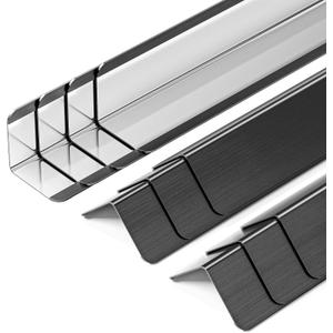 304 Stainless Steel Wall Corner Guards (10, Golden, 2x2x48 Inches)
