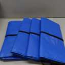 Heavy Duty Large Storage Bags, XL Blue Moving Bags for College Dorm Room Essentials, Moving Supplies Compatible with IKEA Frakta Cart, 4 Packs