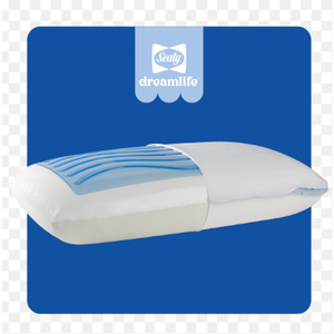 Sealy Dreamlife Contour Memory Foam Pillo, 20×15in