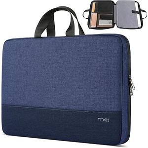 Ytonet Laptop Sleeve Case 16 Inch 15.6 Inch, Slim Laptop Cover with Handle | Compatible with MacBook Air/Pro HP Dell Lenovo Notebooks, Protective Computer Carrying bag, TSA Water Resistant, Dark Blue