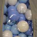 Ball Pit Balls 500 Count Play Plastic Balls for Ball Pit Playpen BPA- Free Crush Proof Crawling Tunnels Balls for Pet Dogs