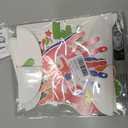 Funmemoir 8pcs Hi Five Birthday Party Decorations, 5th Birthday Decorations for Boys Girls Honeycomb Centerpiece Table Decor for 5 Year Old Birthday Decorations Table Topper