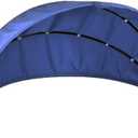 66''-75 ''Outdoor Daybed Replacement Canopy, Outdoor Patio Wicker Daybed Canopy, Top Cover Compatible with Patio Round,Enhanced Polyester Fabric with Superior Color Fastness (Navy Blue)