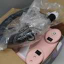 4-in-1 Electric Balloon Pump for All Balloons,Portable Dual Nozzle 600W Air Pump for Balloons,High Power Balloon Blower for Latex Foil 260q Mylar Balloon,Inflation Pool Float and Sports Balls (Pink)