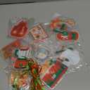 Kathfly 12 Pieces Christmas Kitchen Baking Ornaments Acrylic Kitchen Hanging Ornaments Chef Hat Apron Blender Toaster Oven Mitts Decoration Set with Rope for Christmas Tree Baking Themed Party