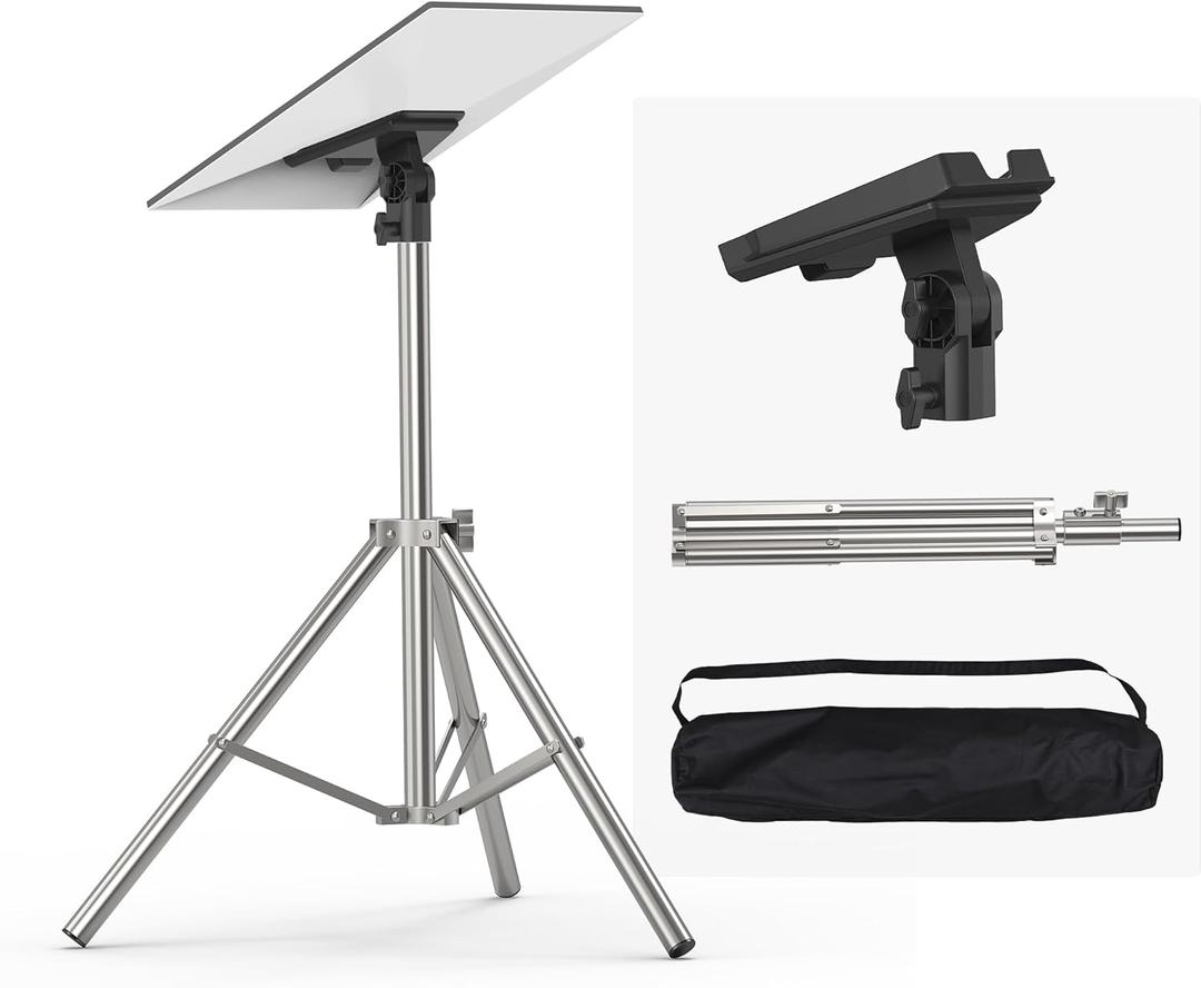 Starlink Gen 3 Tripod Stand, Stainless Steel Mount Supports Gen 3/V4 and Standard Kickstand Dish, Includes Pipe Adapter, Height 1.64Feet, Portable Starlink Accessories