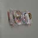 5 x Christmas Decorations Tree Hanging Double Sided Plastic Christmas Tree Decorations 24pcs Winter Themed Merry Christmas Party Ornaments Hanging Sign Photo Prop for Holiday Xmas Decor