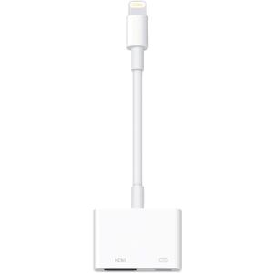 Lightning to HDMI Adapter for iPhone, [Apple MFi Certified] Digital AV Dongle,1080P Sync Screen Cable with Lightning Charging Port for iPhone, iPad to TV/Projector/Monitor No Need Power Supply