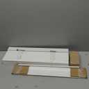 2 Inch Faux Wood Blind, 21" Wide x 60" Long, Window Blinds, Blinds & Shades, Blinds for Indoor Windows, Smooth, Bright White - 21" x 60",Bright White