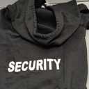 Dog Basic Hoodie Soft Dog Clothes Cold Weather Sweaters for Medium Large Dogs Cozy Fabric Warm Sweatshirt with Leash Hole (Security, XXL (Back: 30.8",Chest: 36.8")