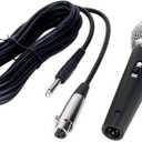 Skywalker High Impedance Microphone with Cable, 10 Feet