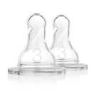 6 x Dr. Brown's 8 Pack Natural Flow Level 3 Standard Nipple