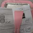 Instant Ice Cream Maker,Rolled Ice Cream Maker, Soft Serve Ice Cream maker,Perfect for Frozen Yogurt, and More! Food grade stainless steel ice cream roll machine for home us (Pink)