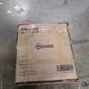 Outsunny Round Patio Umbrella Base with Wheels, 44 lbs Resin Umbrella Stand Base, Heavy Duty Patio Umbrella Holder for 1.3"/1.5"/1.9" Umbrella Poles for Outdoor, Lawn, Poolside, Bronze