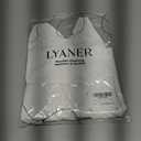 LYANER Women's V Neck Elastic Waist Pleated Ruffle Hem Sleeveless Strappy Crop Cami Top (White, XL)