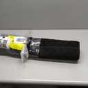 Garland Rug Town Square Black 2' x 8' Non Slip Area Rug for Living Rooms & Hallways, Stylish & Durable for High-Traffic Areas