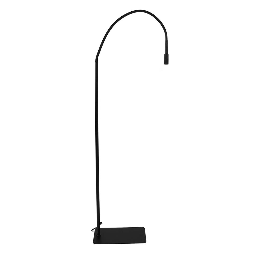 Lamp Eyelash Extension Gooseneck 395 400nm 3S Curing 5W Lash Light Pedal Switch Control Lash Light Beauty Lashes Eyelash Extension Lash Lamp Eyelash Lamp Lamp (US Plug (Black)