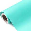 WRAPAHOLIC 30 Inch Kraft Teal Wrapping Paper Roll - 30 Inch x 33 Feet - Solid Color Wrapping Paper Perfect for Birthday, Wedding, Baby Shower, Bridal Shower