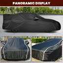 Car Cover for 2007-2026 Subaru WRX/WRX STI/Impreza, Multi-Layer Automobiles Covers Waterproof All Weather with Zipper Door, Sun Rain Snow Dust Protection