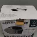 HKAI Baby Hip Carrier,Baby Carrier with Adjustable Waistband & Breathable Mesh, Ergonomic Carrier with Non-Slip Hip Seat Surface for Newborns & Toddlers (Grey)