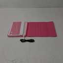 Keyboard Case for iPad Air 11 inch (M3/M2)/ Air 5th 4th Generation 10.9 Inch/iPad Pro 11 inch 4th/3rd/2nd/1st Gen Magnetic Detachable Bluetooth Color Keyboard (Dark Pink)