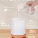 InnoGear 300ML Essential Oil Diffuser, Premium 5-in-1 Ultrasonic Aromatherapy Diffusers Mother's Gift Scent Humidifier Aroma Diffuser Vaporizer Auto-Off Timer for Room Office Home, Yellow, Medium