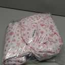 Full Christmas Red Snowflakes Sheet Set - Holiday Xmas Pattern Bedding Set - Deep Pockets - Snug Fit - 4 Piece - Wrinkle Free - Cooling Comfy Festive Winter Holiday Sheets for Women, Men, Kids & Teens