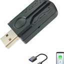 USB Carplay Wireless Adapter, Android Auto Adapter Dongle, Easy Plug & Play, Compatible with Cars from 2016 & iPhone Android Phone 2026 Upgrade