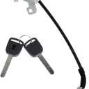 WFLNHB Left Driver Door Lock Cylinder Cable 72185-TF0-G01 Replacement for Honda Fit 2009-2011 72185TF0G01
