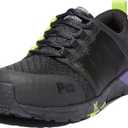 Timberland PRO Radius, Women's, Comp Toe, EH, Low Athletic (6.5, Black/Hi-viz/Purple)