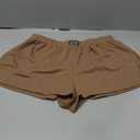 SOLY HUX Women's Summer Shorts 3 Packs Elastic Waist Wide Leg Casual Cotton Shorts Sets Beige White Multi X-Large