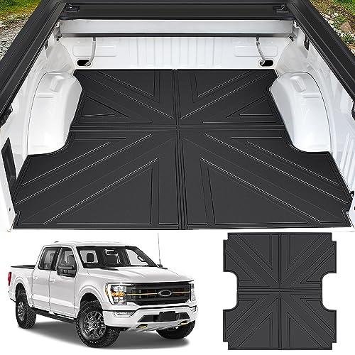 JTYZSM Truck Bed Mat Compatible with 2015-2024 Ford F150 5.5FT Short Bed Liner All Weather Protection Rear Trunk Bed Mat for 2015-2019 2020 2021 2022 2023 2024 Ford F-150 Accessories