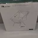 MOON LENCE Portable Camping Chair Backpacking Chair - The 4th Generation Ultralight Folding Chair - Compact, Lightweight Foldable Chairs for Hiking Mountaineering, Beach (Black-2 Pack-below 180 Lbs for Comfort Use)