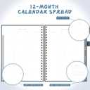 And Per Se Teacher Planner 2025-2026 Academic Year -Teacher Lesson Planner from July 2025 to June 2026, 8.5" x 11", Weekly & Monthly Planning for Teachers with Monthly Tabs, Stickers (Stone Blue)