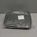 2 Pack Car Leather Cup Holder Gap Bag - Car Seat Gap Filler & Organizer, Seat Gap Storage Box Organizer Car Accessories for Women Men(Black Driver's + Passenger)