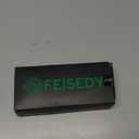 FEISEDY 2Pack Blue Light Blocking Glasses Fake Nerd Clear Square Computer Lightweight Pilot Glasses Frame Oversized B2866 (2pack Black+cow Leopard)