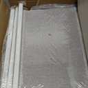 WLIVE Fabric Dresser, 5-Drawer Tall Dressers for Bedroom, Storage Dresser Organizer with Fabric Bins, Wood Top, Sturdy Steel Frame, Chest of Drawers for Closet, Hallway, White