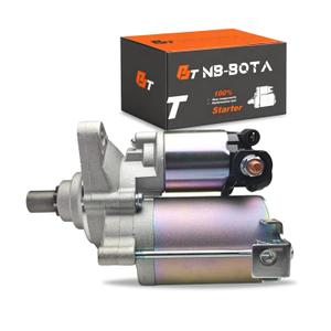 Starter Motor Compatible with Honda Civic 1998-2005 & for Acura EL1998-2005-1.6L 1.7L-Replace#31200-P2E-A51,31200-PLM-A51,SM442-32,SM44208,SM442-32-36, 410-54115,91-26-2038,17741N,17741