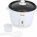 IMUSA USA GAU-00013 Electric Nonstick Rice Cooker 8-Cup (Uncooked) 16-Cup (Cooked), White