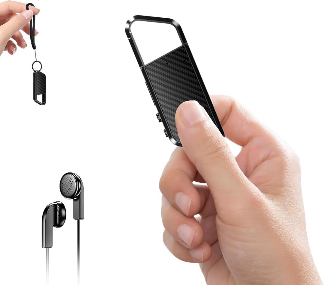 72GB Voice Activated Recorder with Playback - Recording Device with 2000H Long Duration Vioce Recorder for Lectures & Meetings - HD Audio Recorder Supporting MP3/WAV Formats