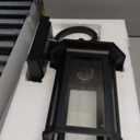 JYZ Dusk to Dawn Outdoor Wall Lighting, Exterior Porch Light Fixture, Waterproof Outdoor Wall Mount Lantern, Classic Black Sconce Lamp Outside for House Doorway Garage Patio Yard