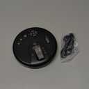 GPX PC332B Portable CD Player with Anti-Skip Protection, FM Radio and Stereo Earbuds - Black